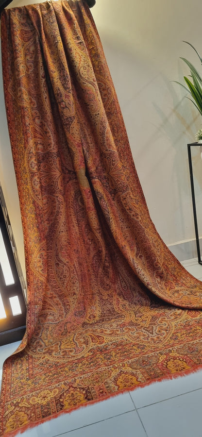 Reversible persian kaani shawl code 2001