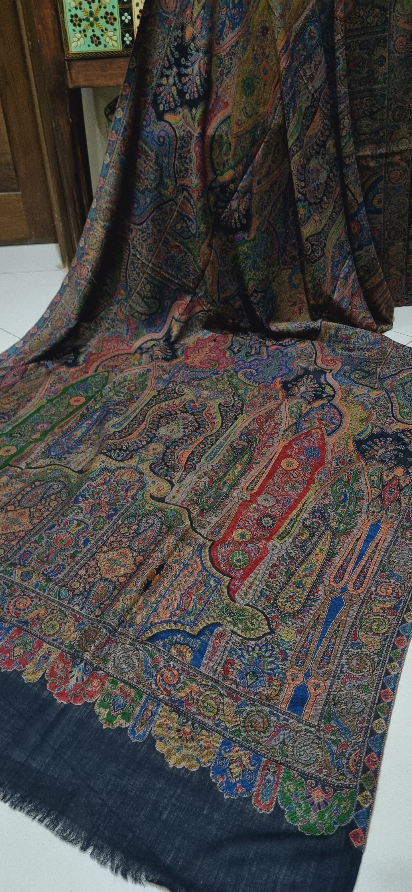 Persian kaani pashmina shawl