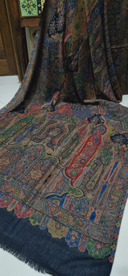 Persian kaani pashmina shawl
