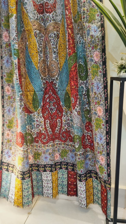 Reelkar embroidered minishawl