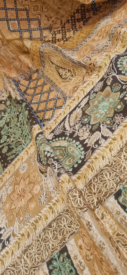 Reelkar embroidered pashmina