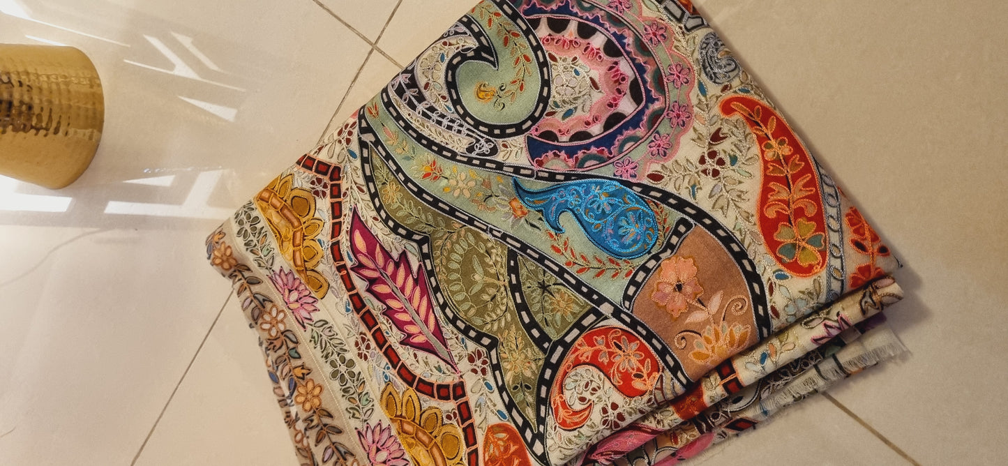 Reelkar pashmina shawl