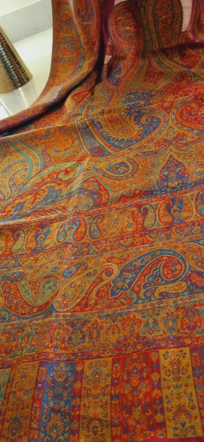 Silk kaani shawl