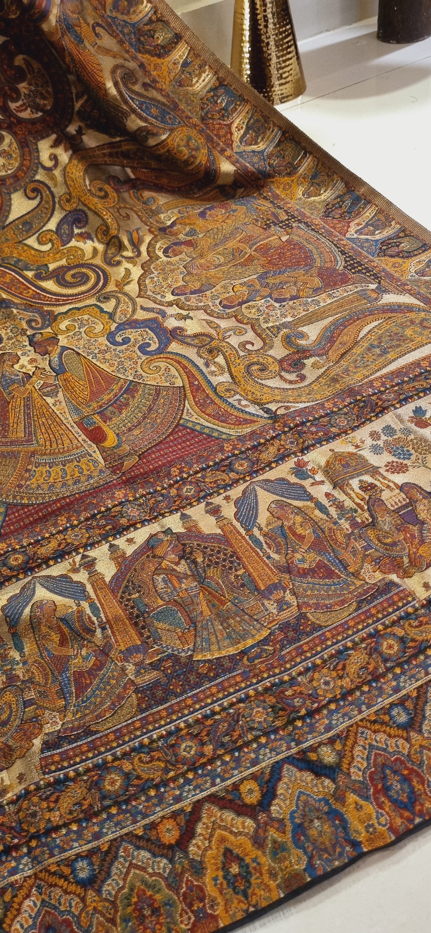 Moonlight silky pashmina shawl