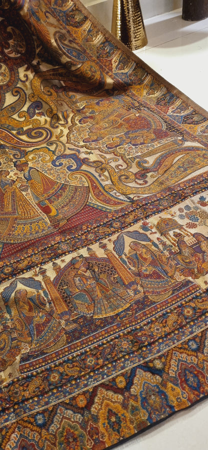 Moonlight silky pashmina shawl