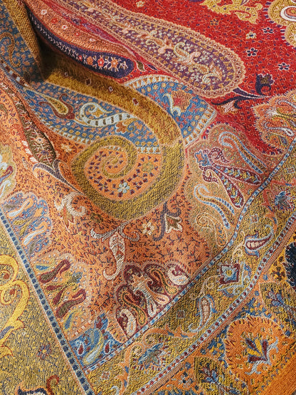 Antique weaved pashmina shawl