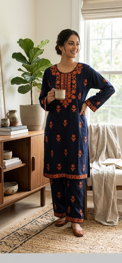 Kurta pants: Pashmina