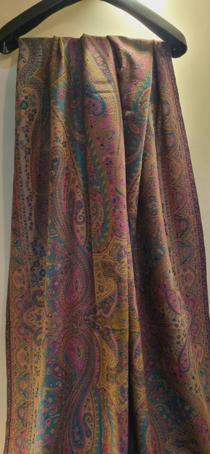 Reversible Persian kaani shawl