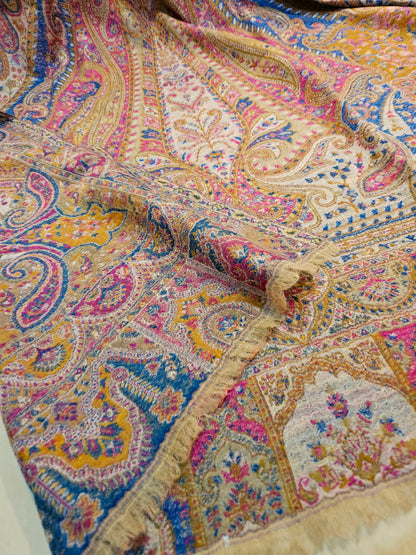 Tabriaz persian kaani pashmina shawl