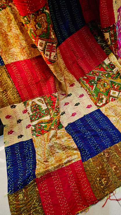 Hand embroidered rilli duapta