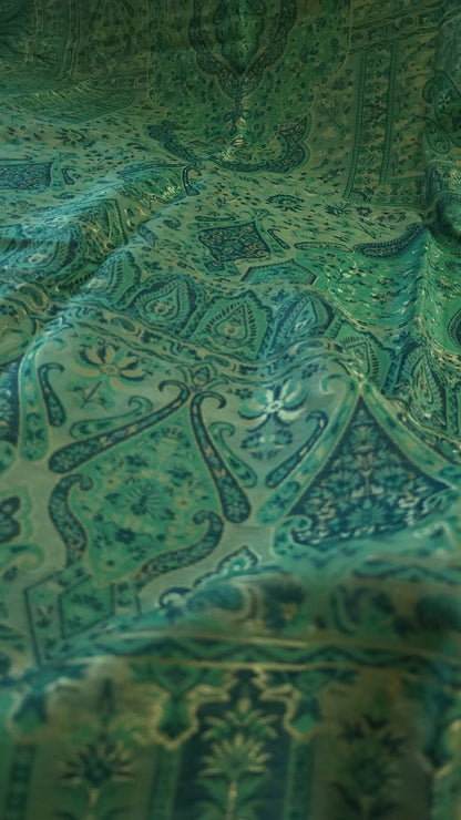 Silk kaani shawl