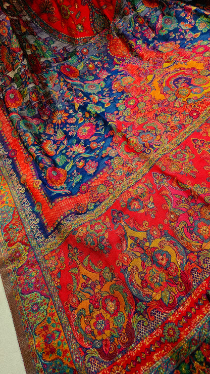 Silk kaani shawl
