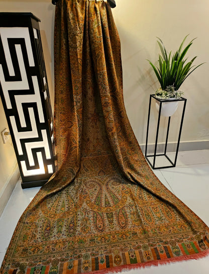 Reversible Persian kaani: Pashmina