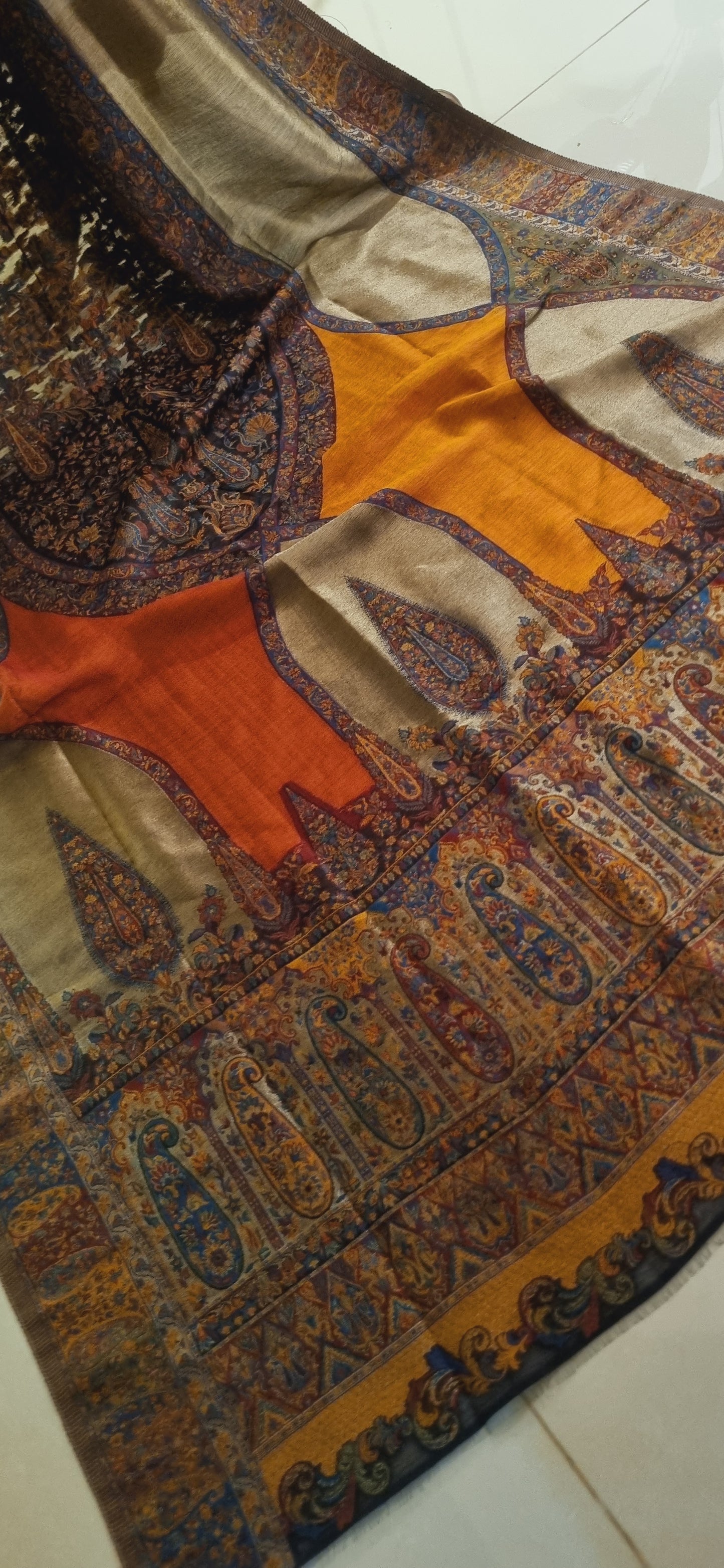 Moonlight silky pashmina shawl