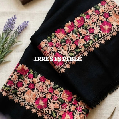 Embroidered minishawl: pashmina