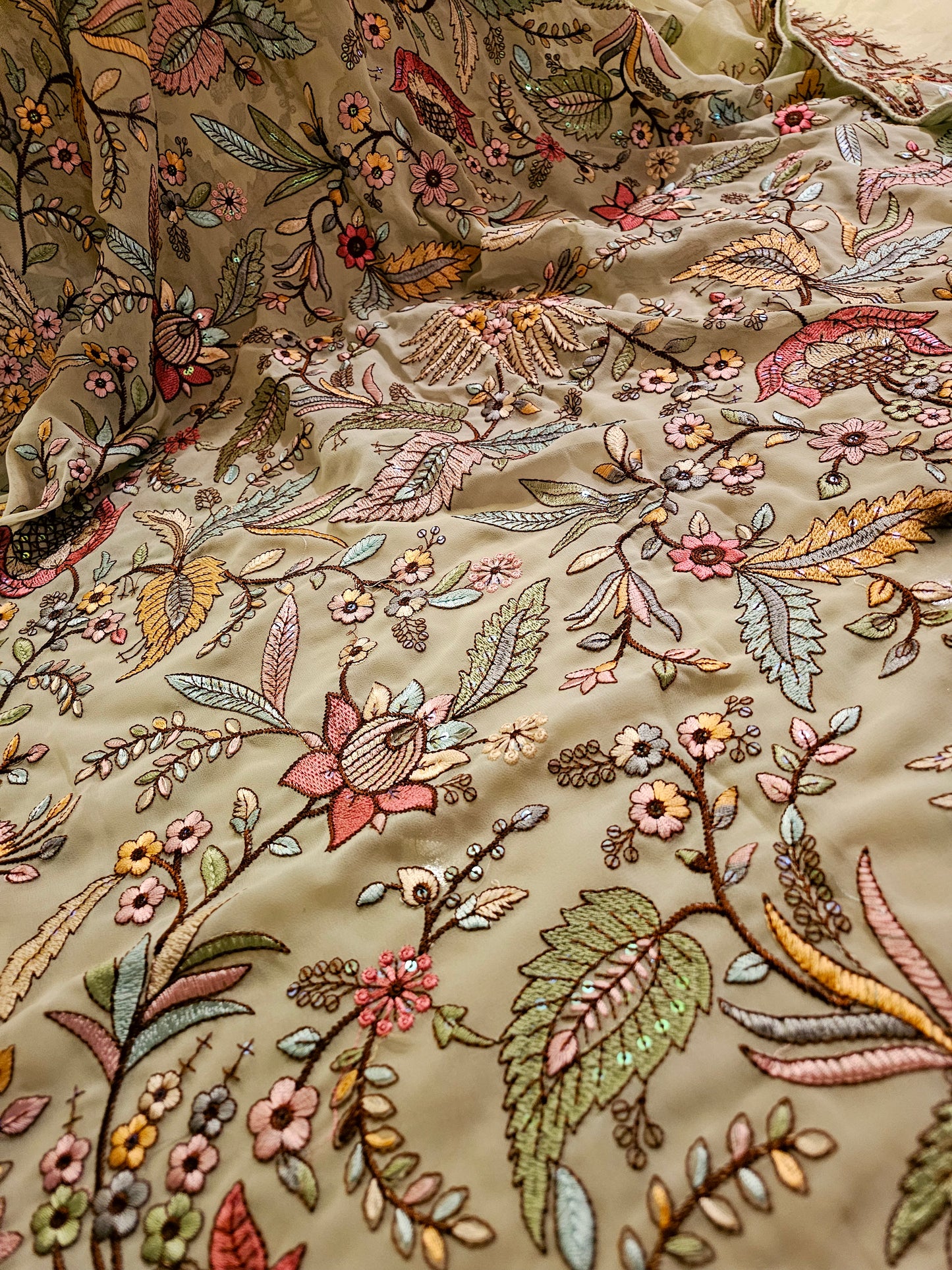 Sabyasachi inspired georgete suit