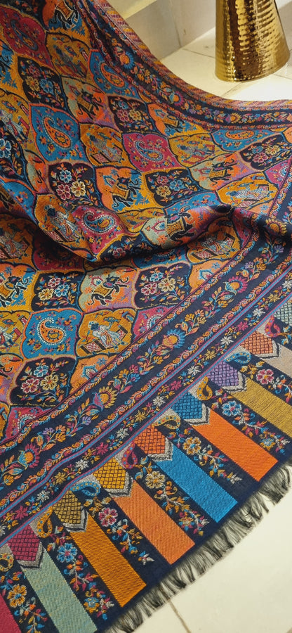 Tabrizi kaani pashmina shawl