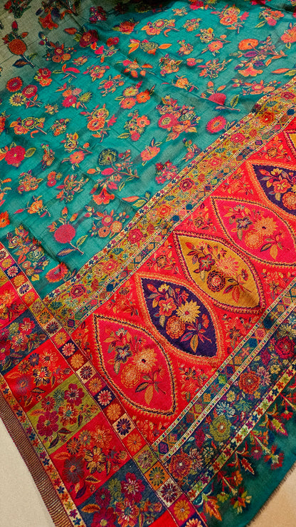 Silk kaani shawl