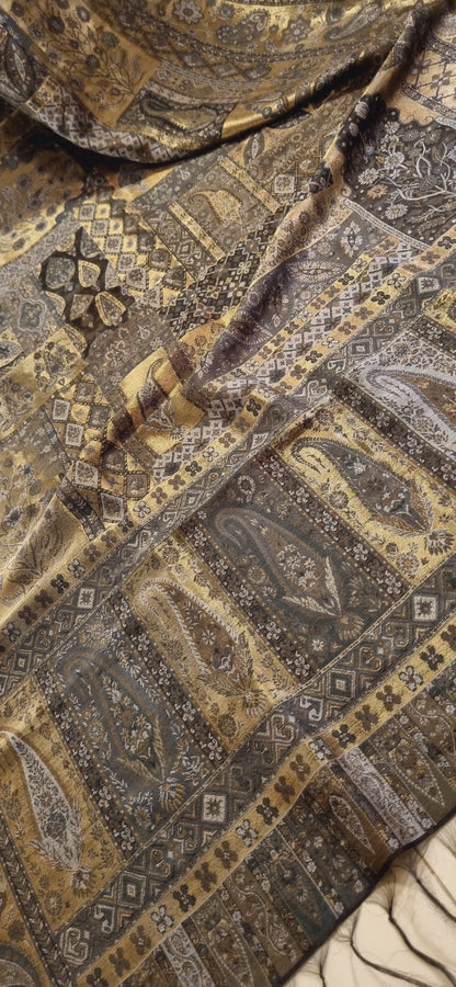 Mariana's moonlight silky kaani shawl