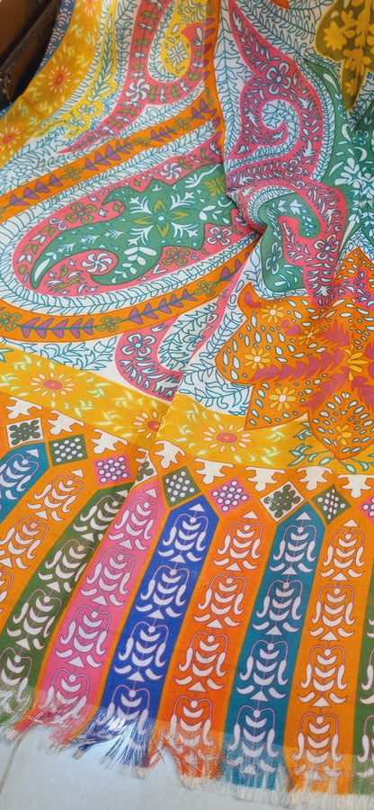 Pashmina printed
