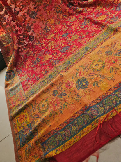 Silk kaani shawl
