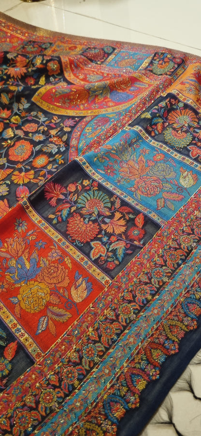 Eid edition: Silk kaani shawl