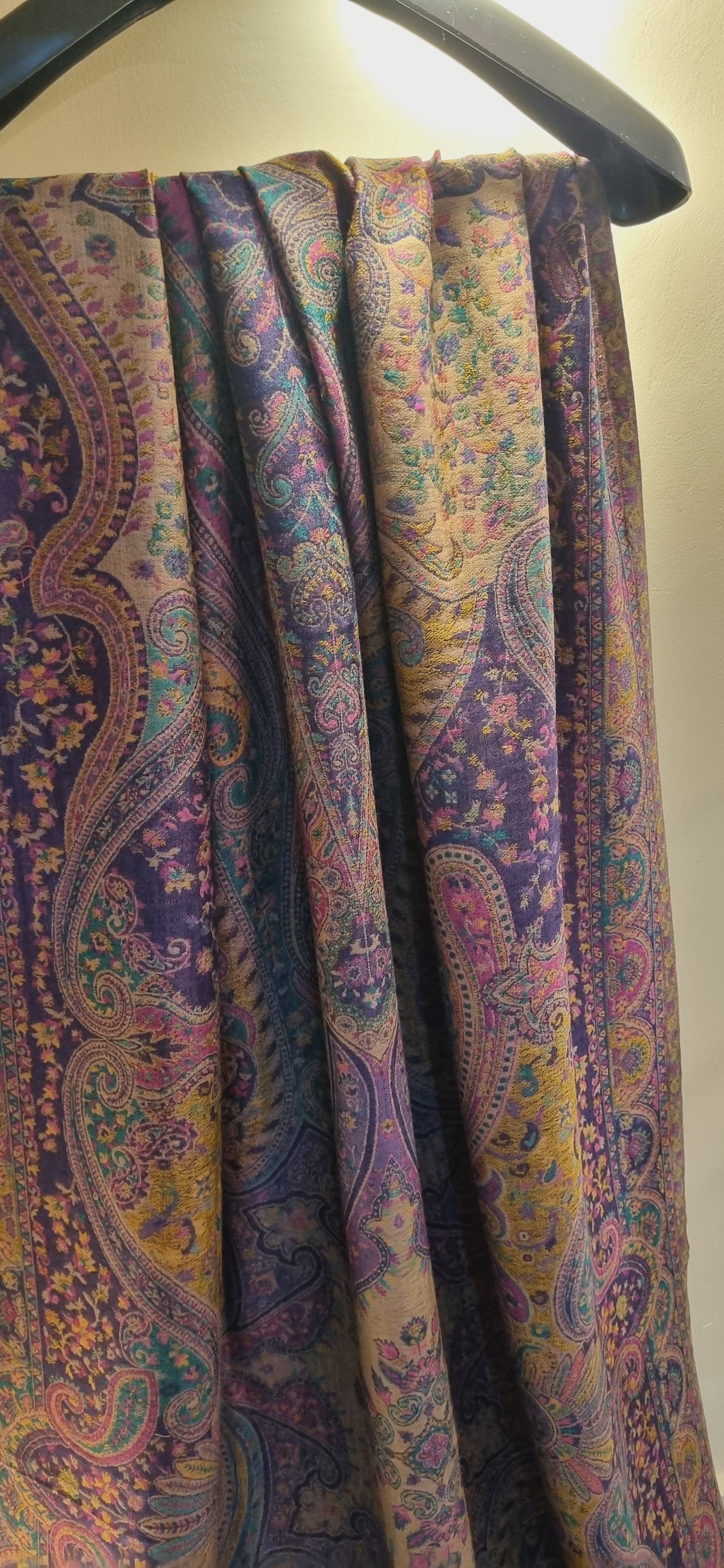 Reversible Persian kaani shawl