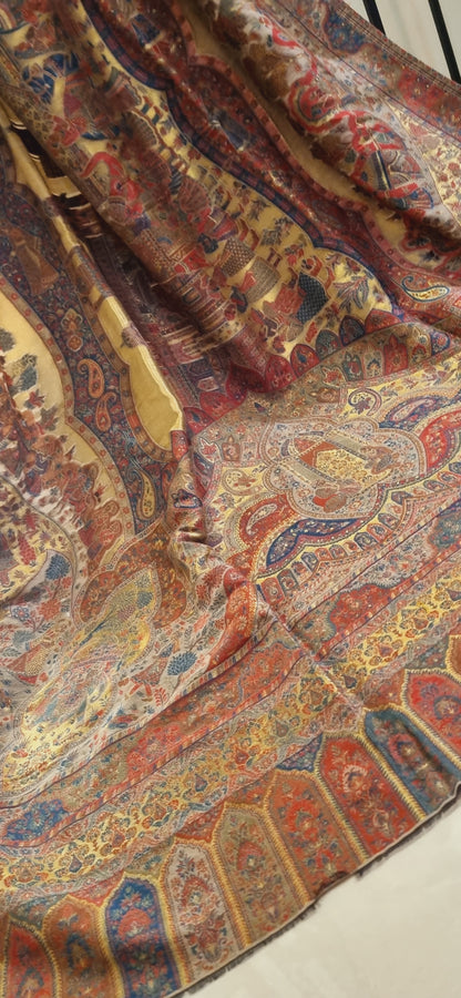 Moonlight kaani darbari pashmina