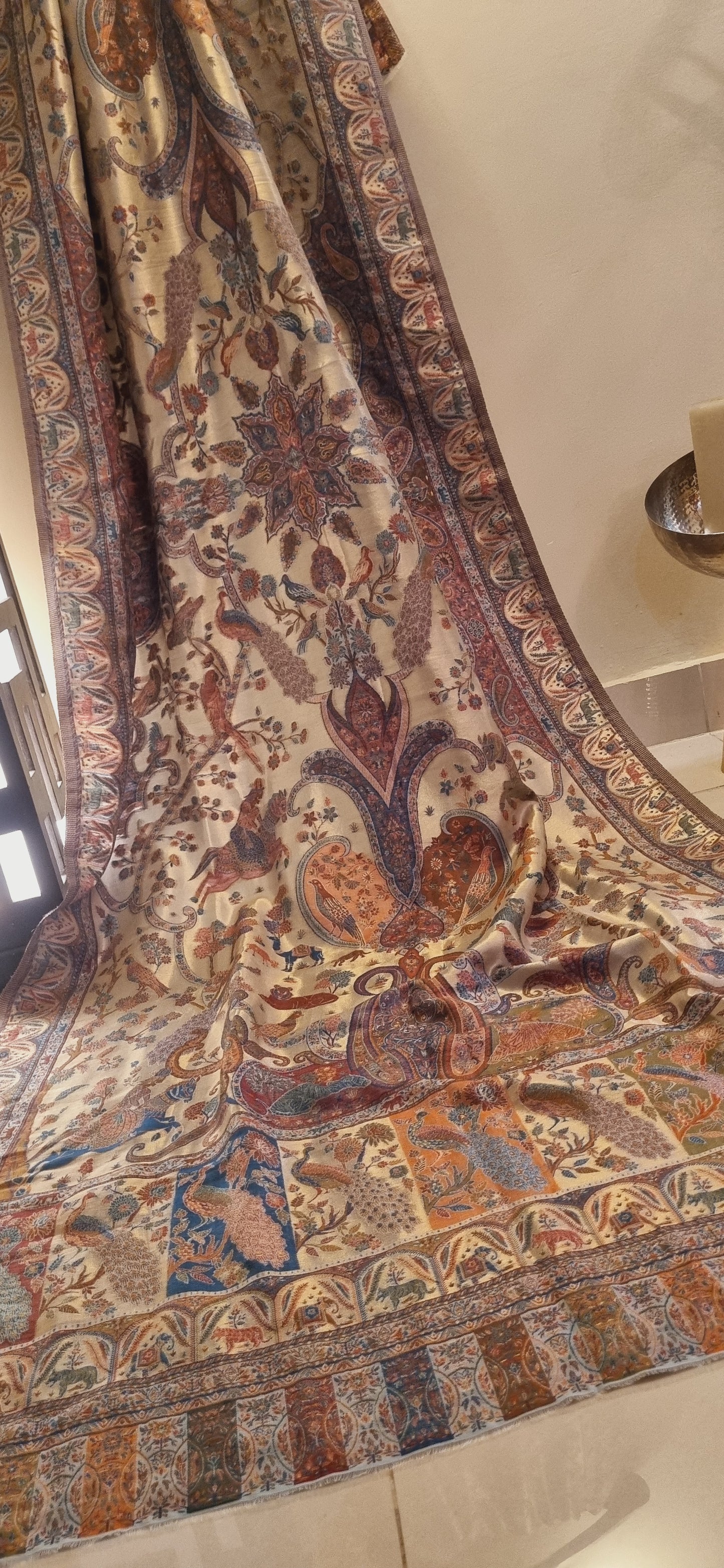 Moonlight silky pashmina shawl