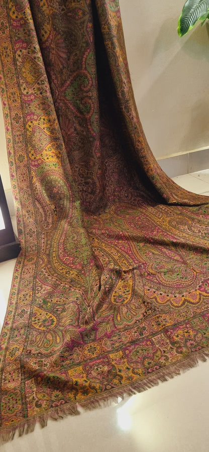 Persian reversible kaani shawl