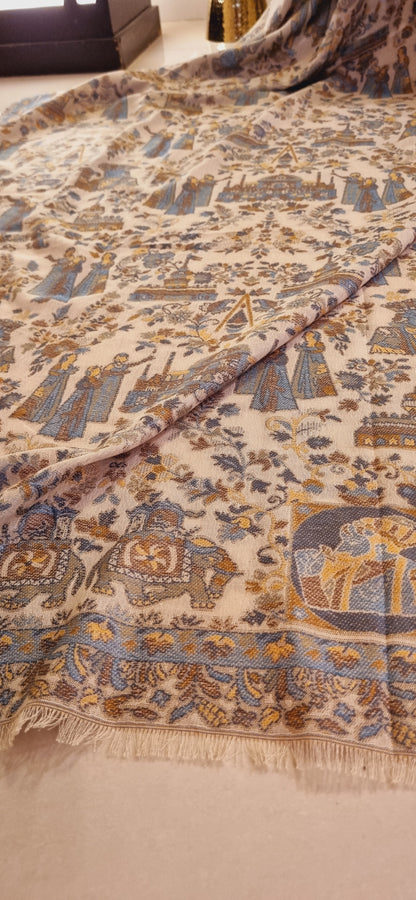 Soft pashmina kaani shawl