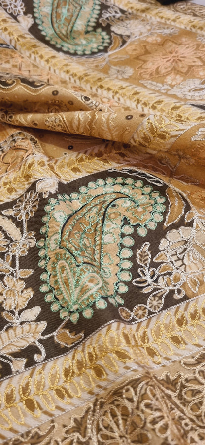 Reelkar embroidered pashmina