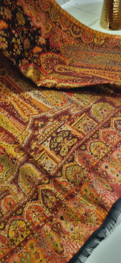 Moonlight gandhara reversible kaani shawl
