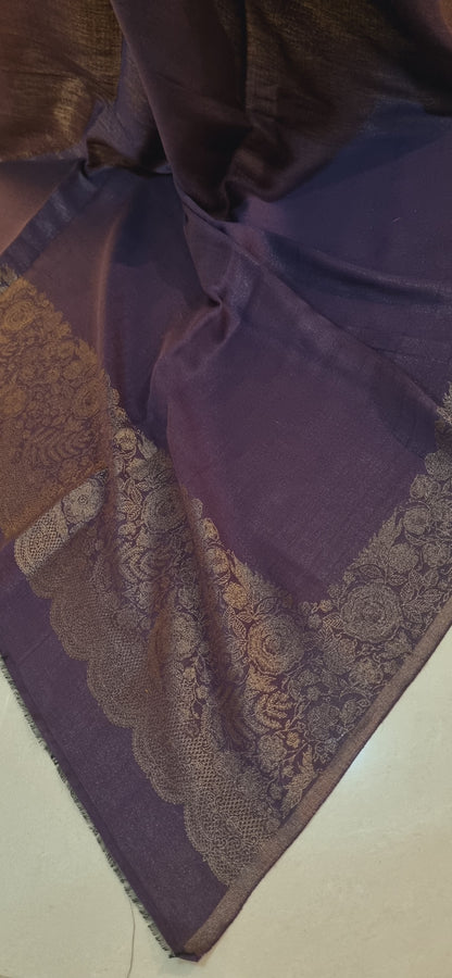 Moonlight reversible shawl