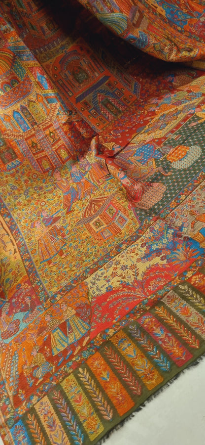 Shahjahani darbari kaani shawl