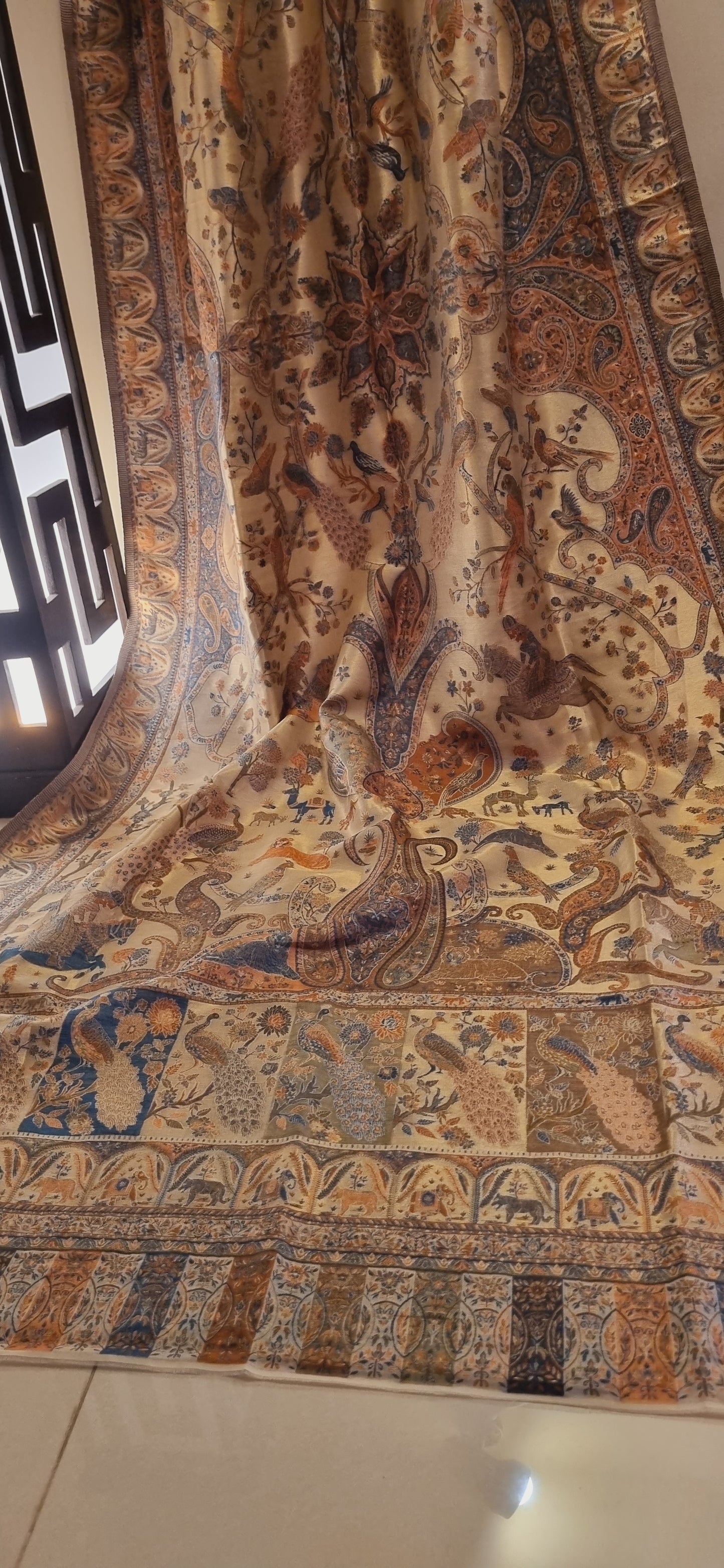 Moonlight silky pashmina shawl