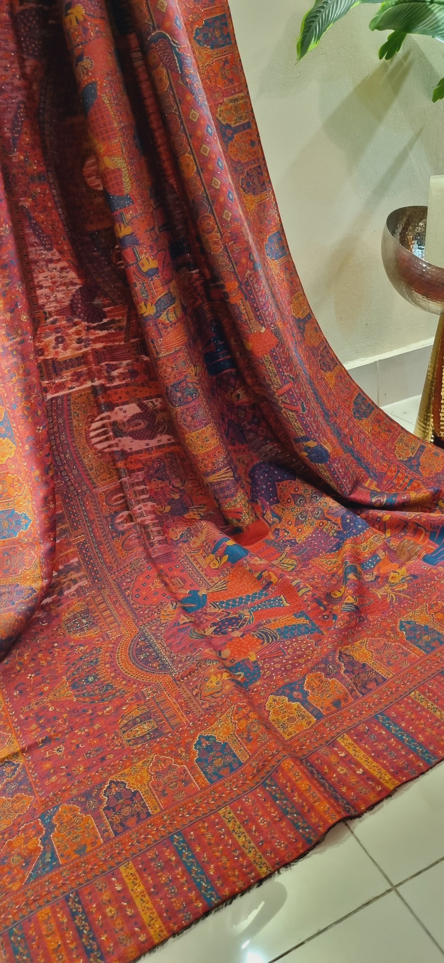 Shahjahani darbari kaani shawl