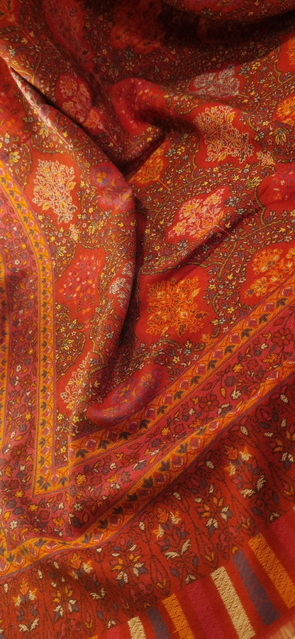 Jama kaani pashmina shawl