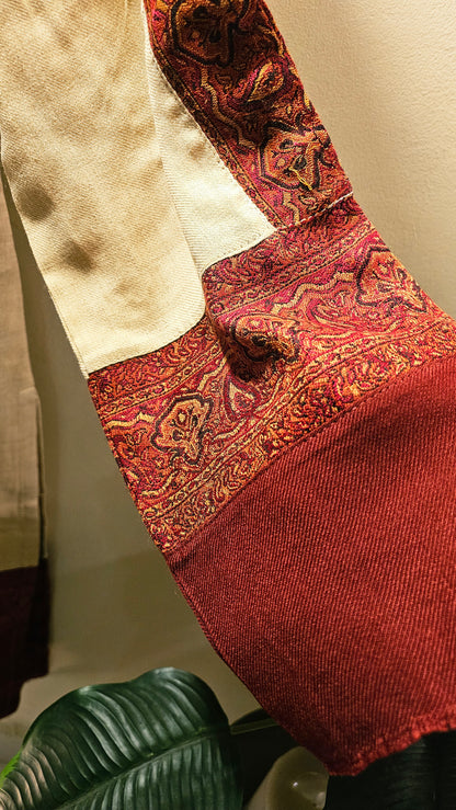 Kaani suit: Pashmina