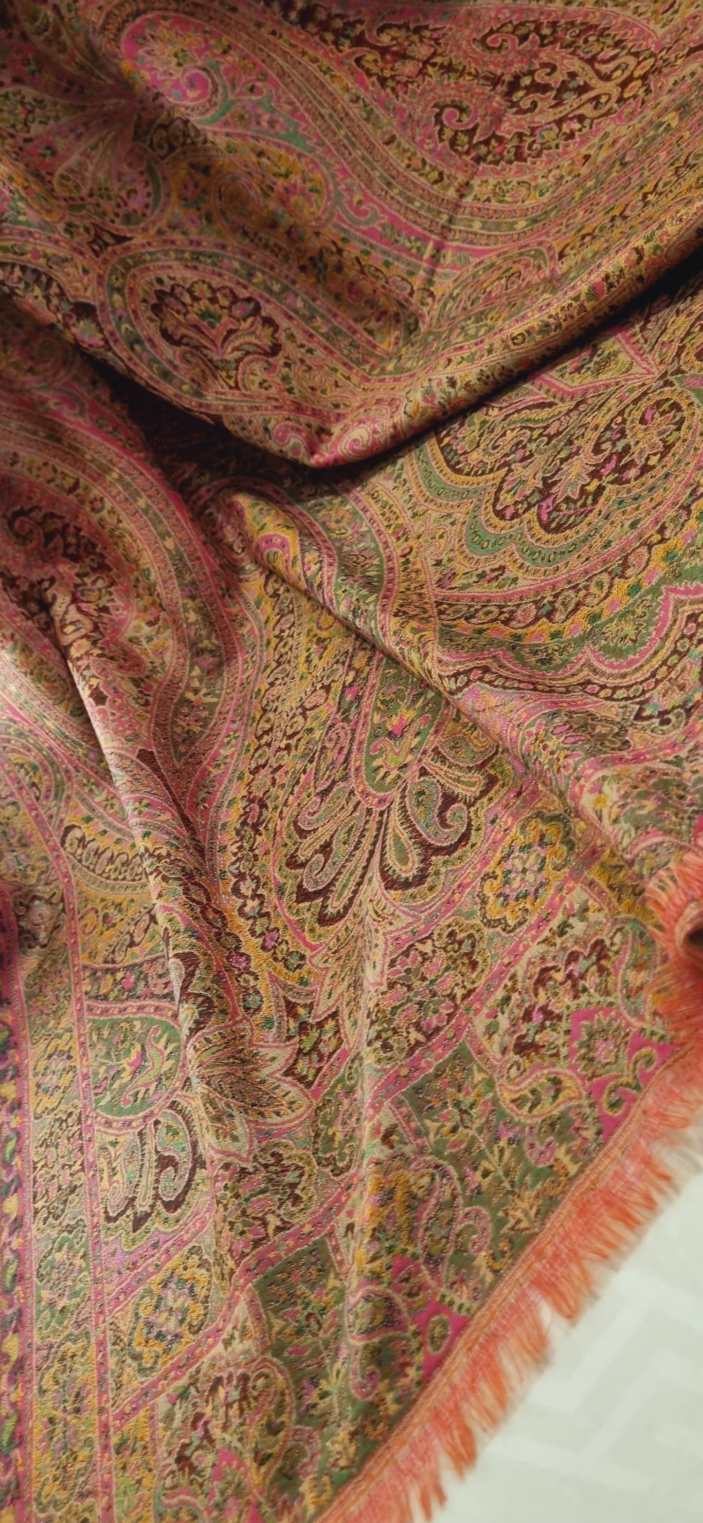 Persian reversible kaani shawl