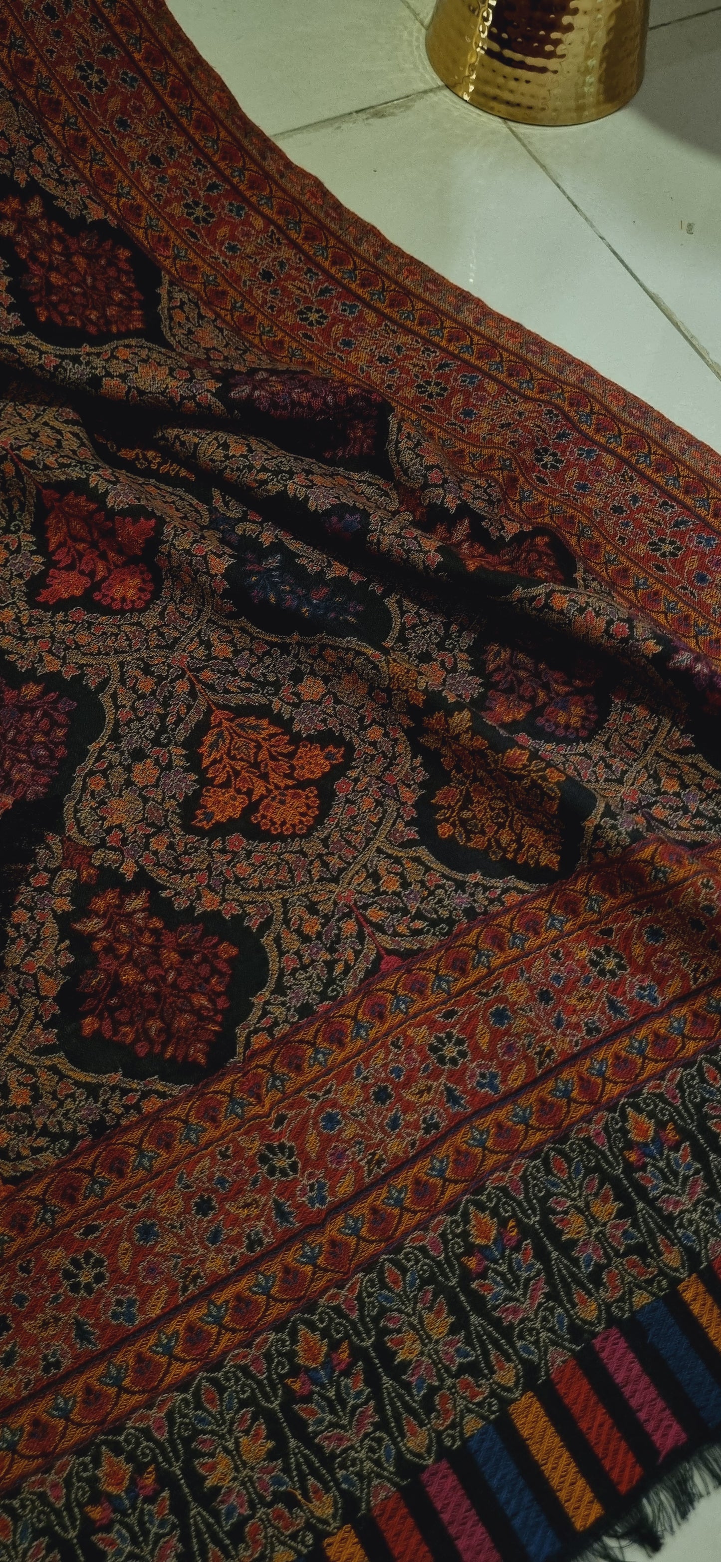 Jama kaani pashmina shawl