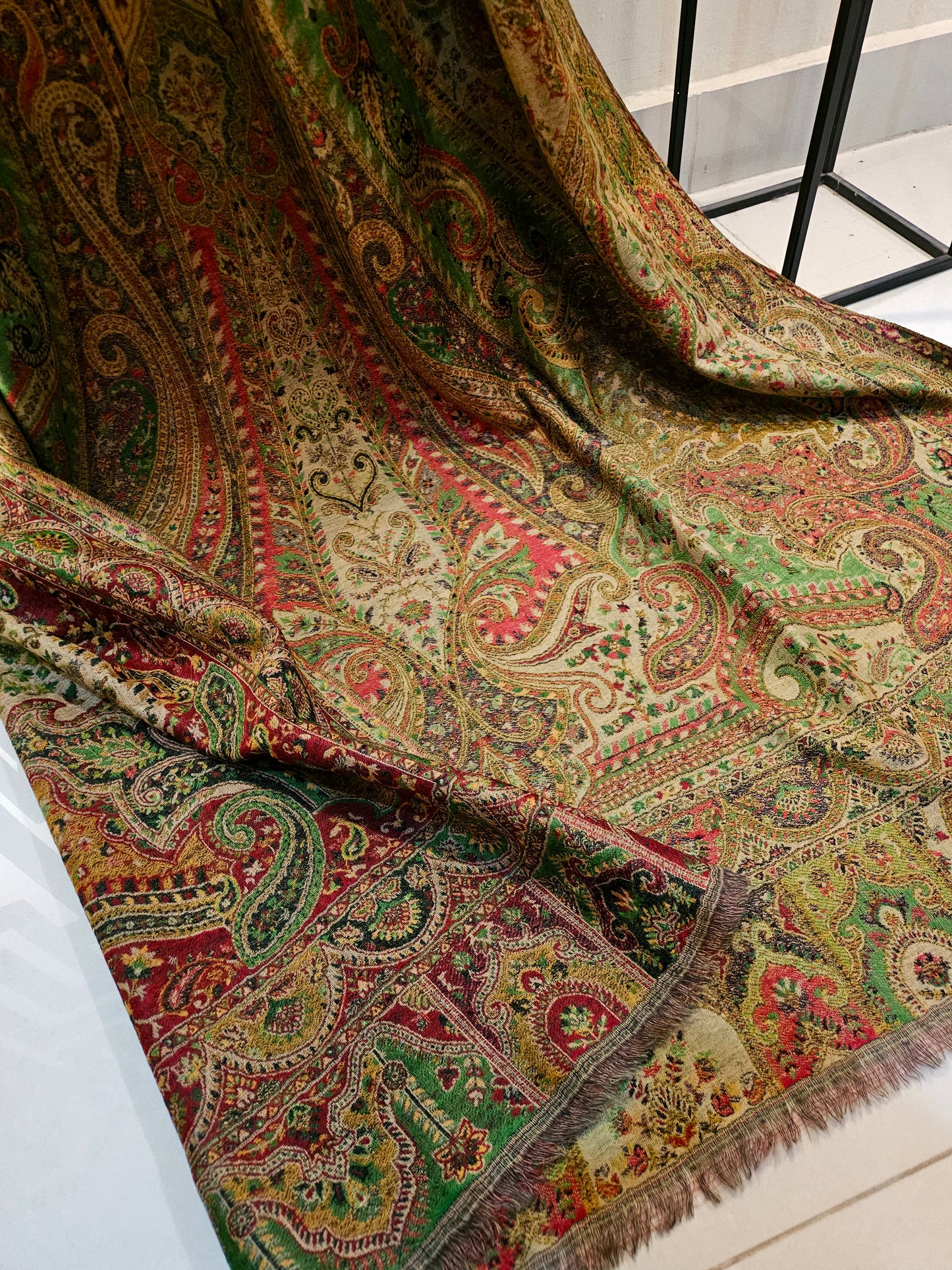 Tabraiz persian kaani pashmina shawl