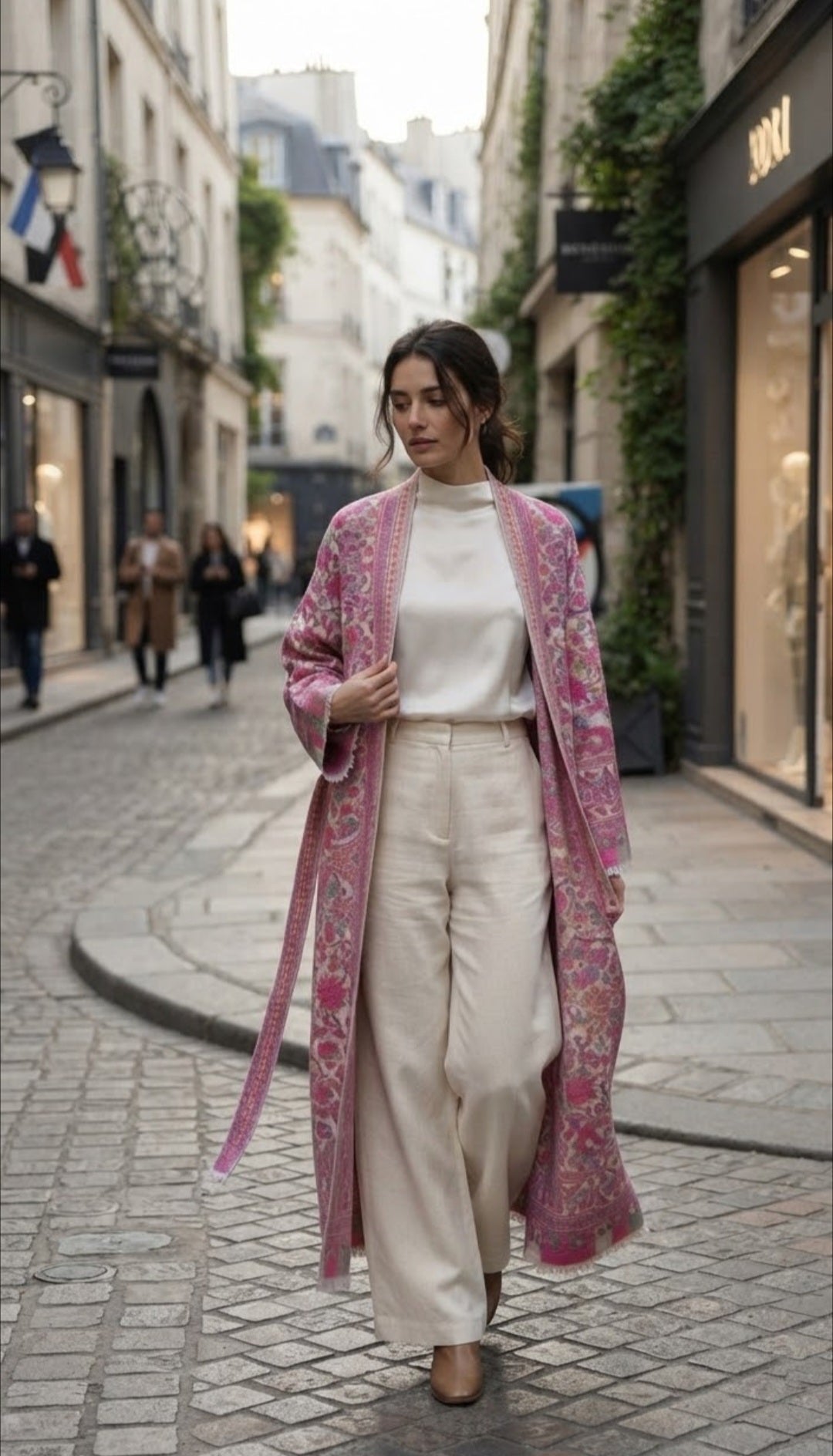 Kaani coat: Pashmina