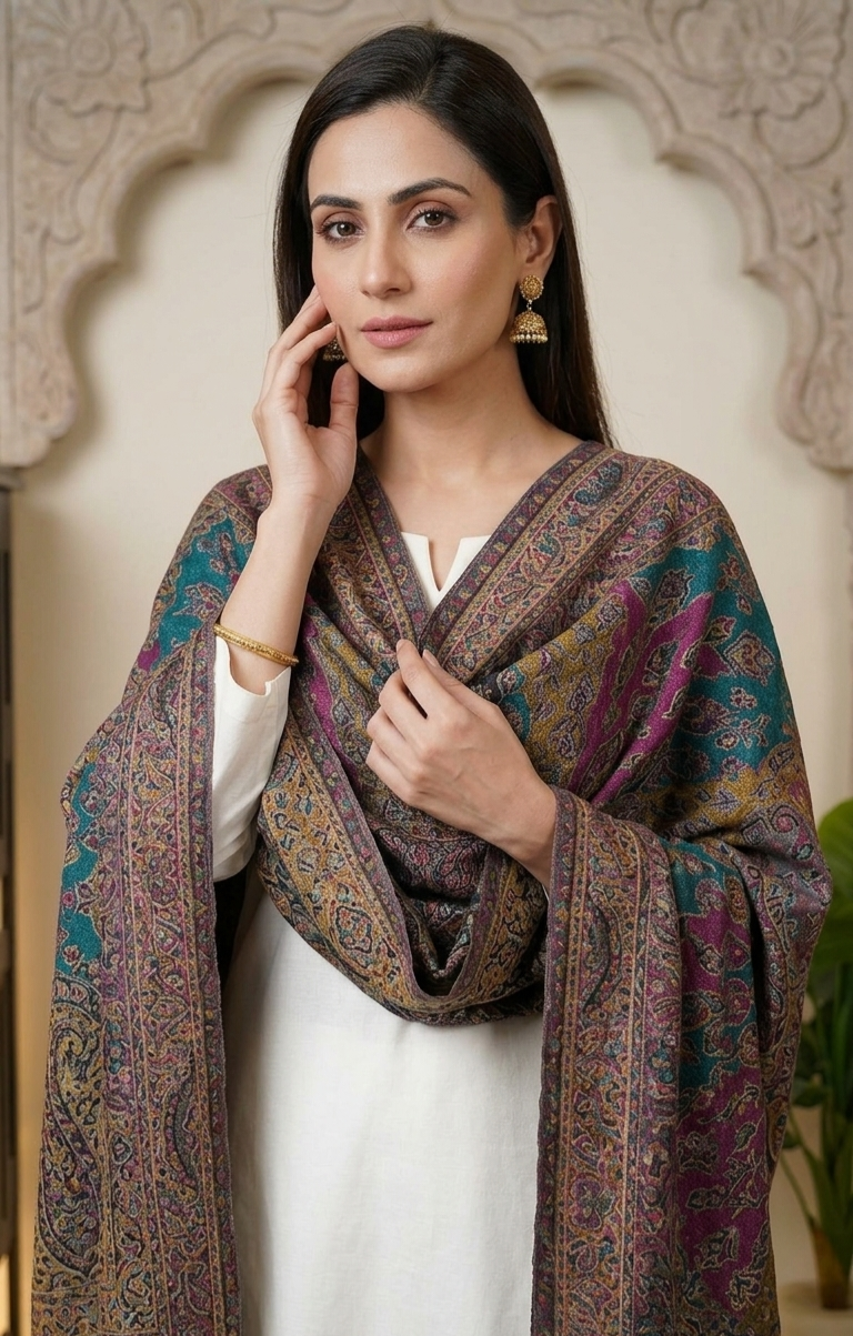 Reversible Persian kaani: Toosh