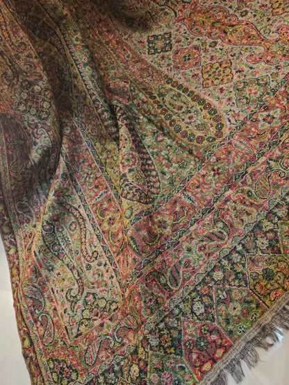 Persian kaani reversible pashmina shawl
