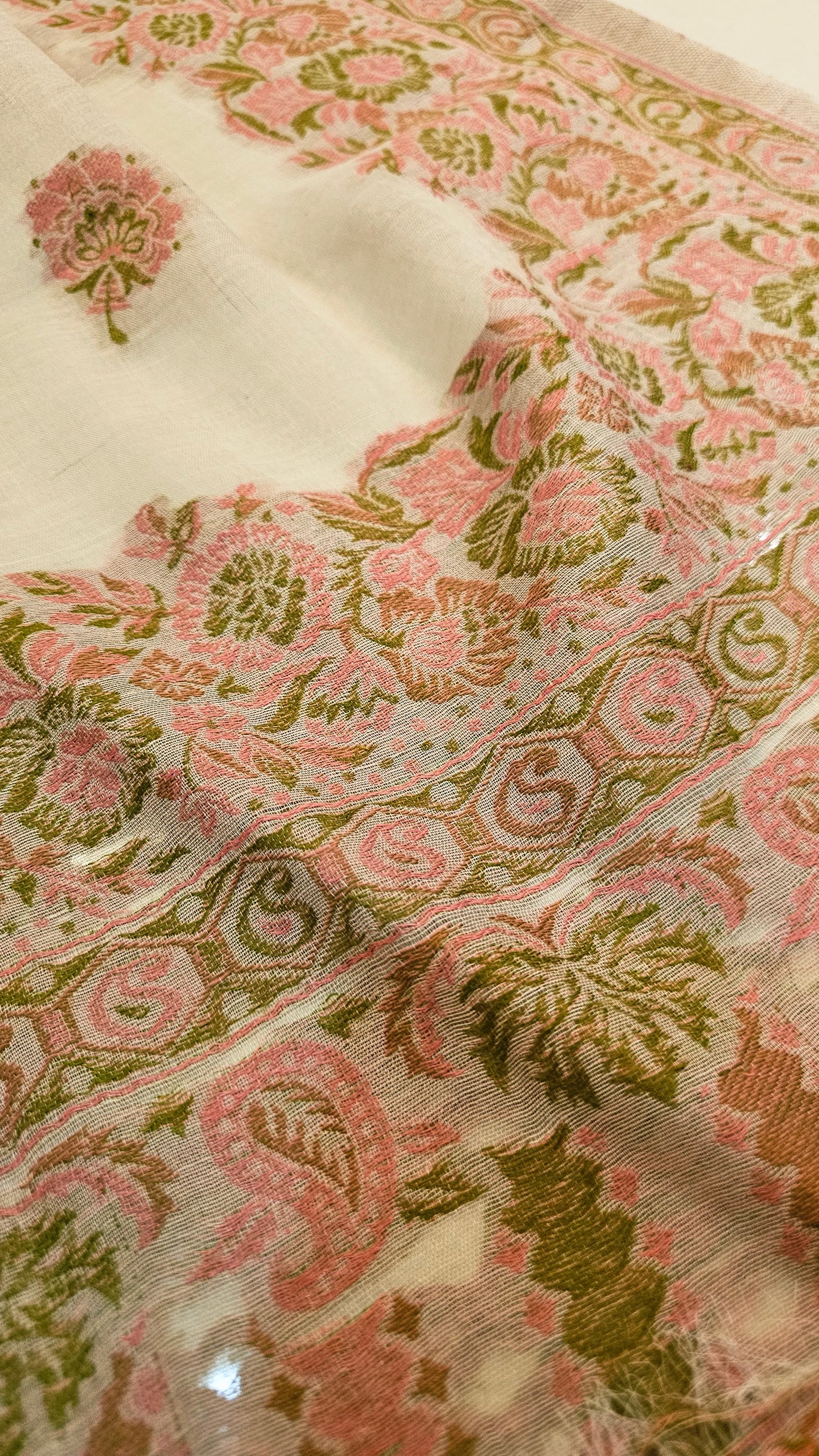 Summer kaani shawl