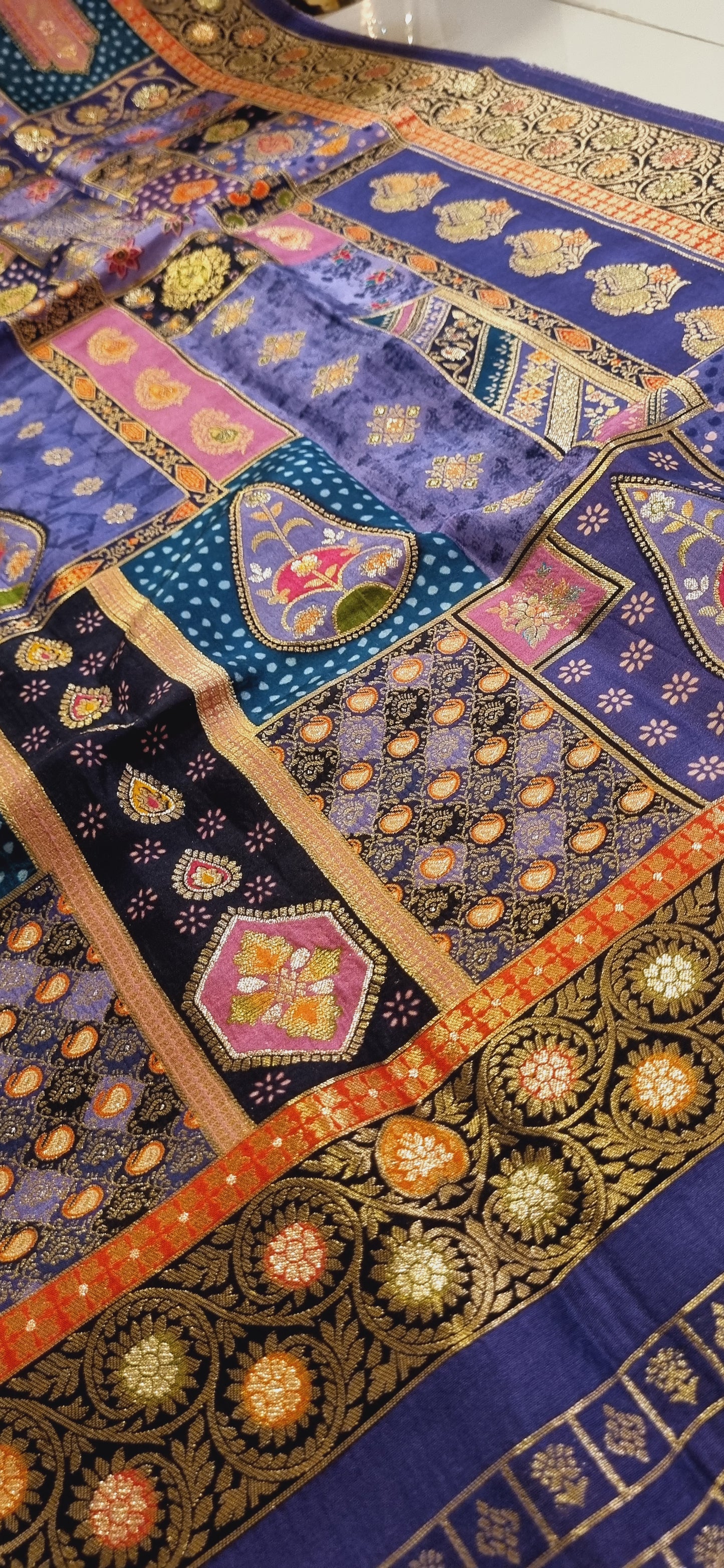Meenakari patola silk dupatta