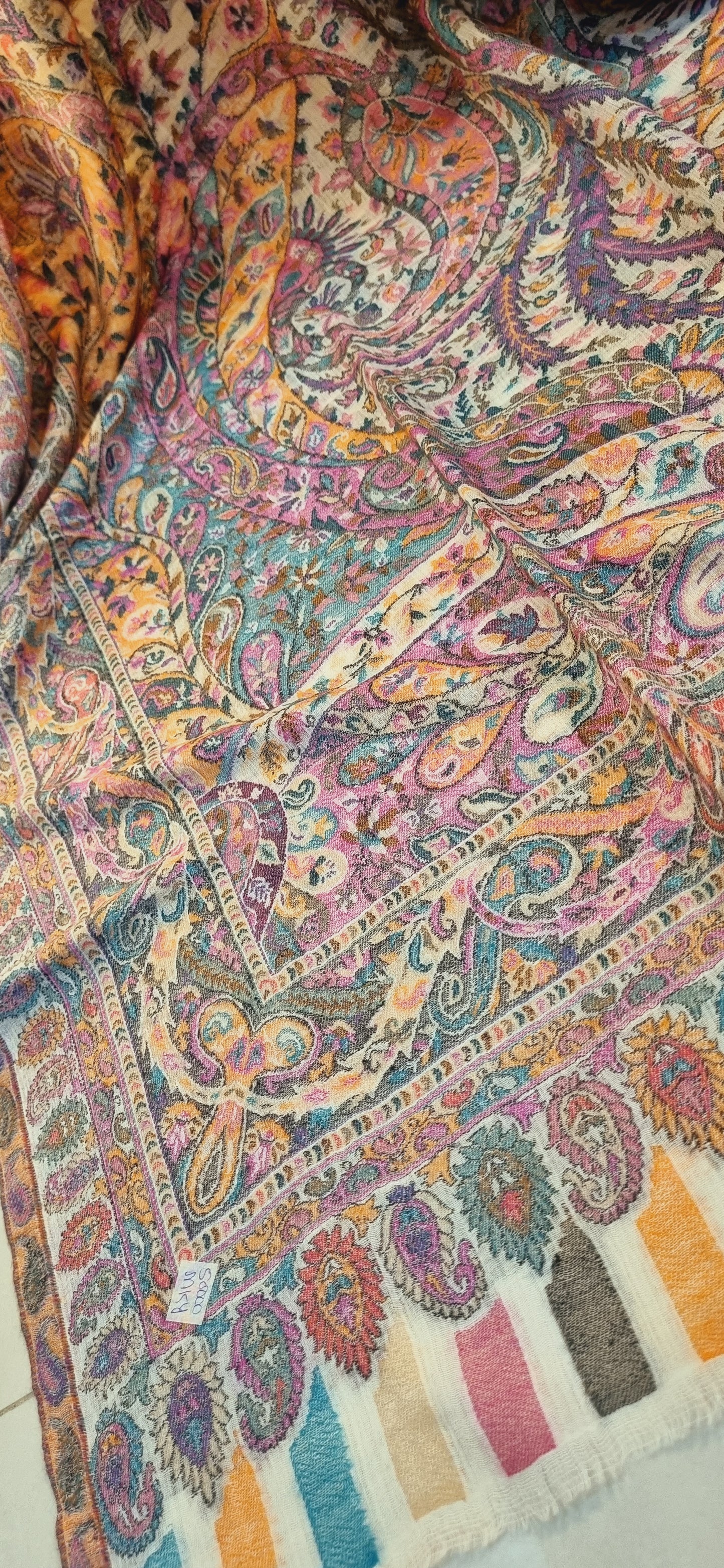 Persian kaani Pashmina shawl