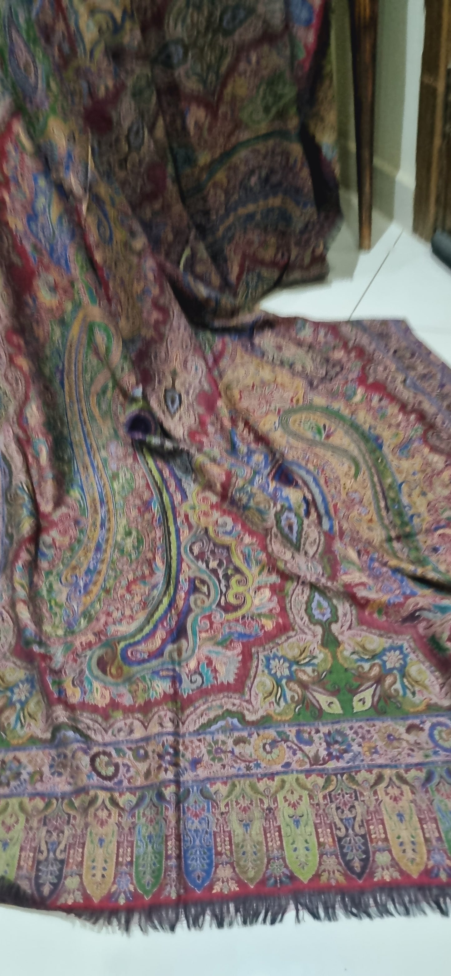 Persian kaani pashmina shawl