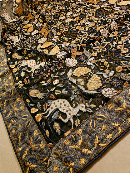 Georgete embroidered dupata